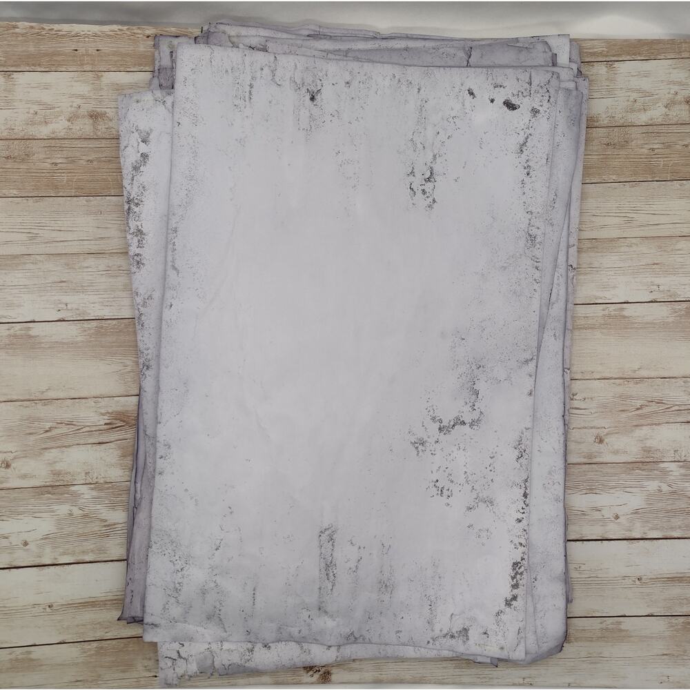 50 Super Grungy Dyed 11"x17" Papers, Hand Dyed Papers, Junk Journal Supply